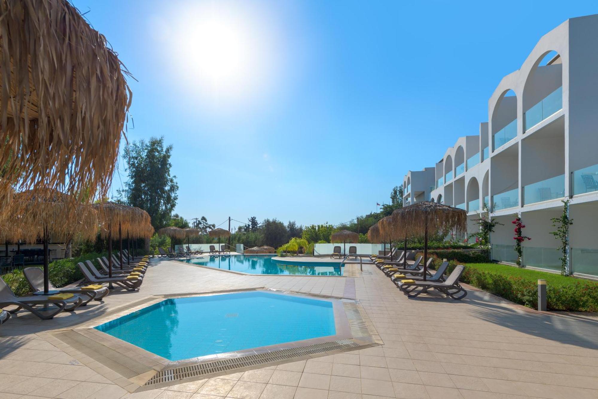 Lindos Breeze Beach Hotel Kiotari Eksteriør bilde