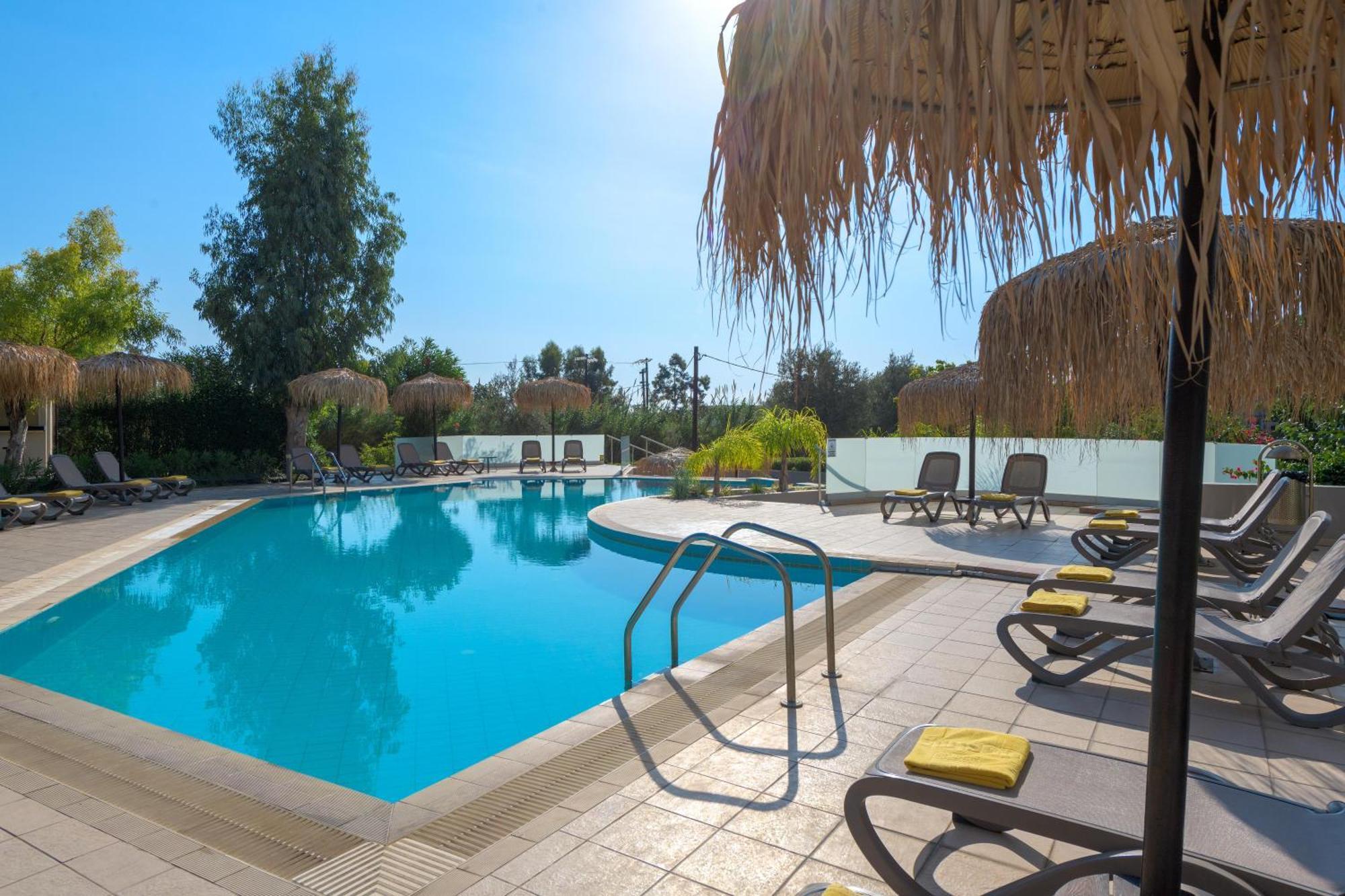 Lindos Breeze Beach Hotel Kiotari Eksteriør bilde